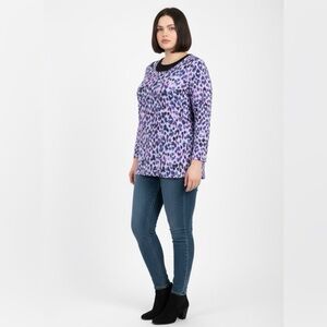 Plus Size Multicolor Top - Size 1X